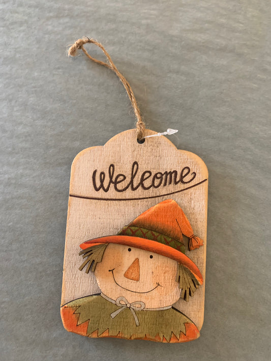 Welcome Autumn Hanger - Bluebell and Willow