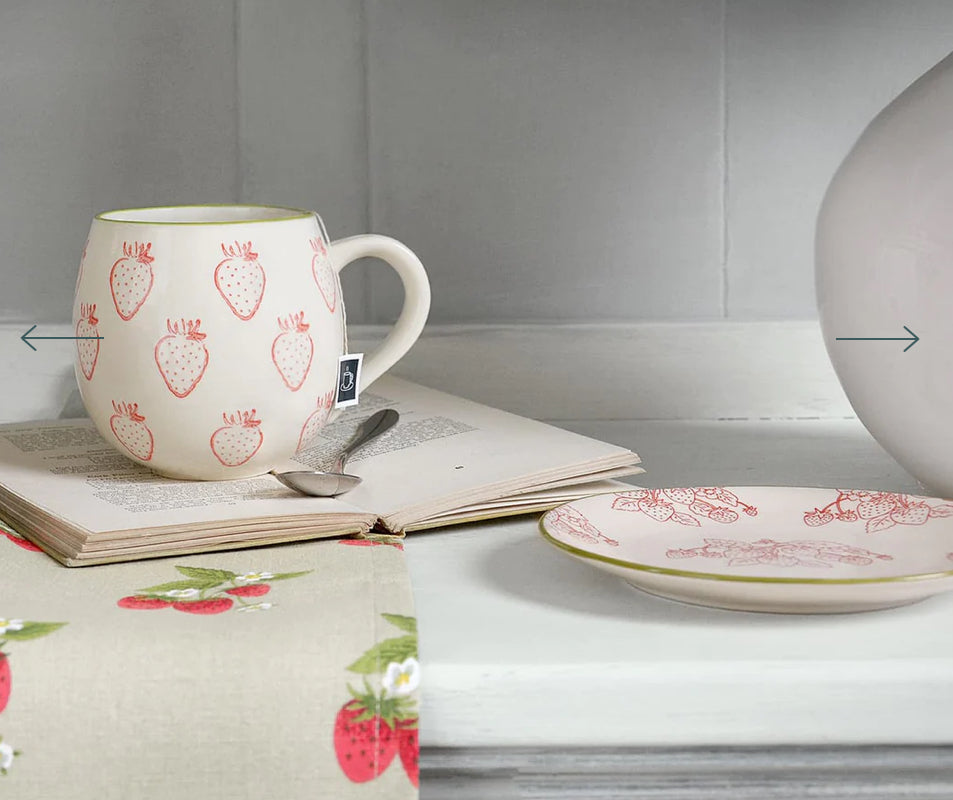 Sophie Allport Strawberry Stoneware Side Plate